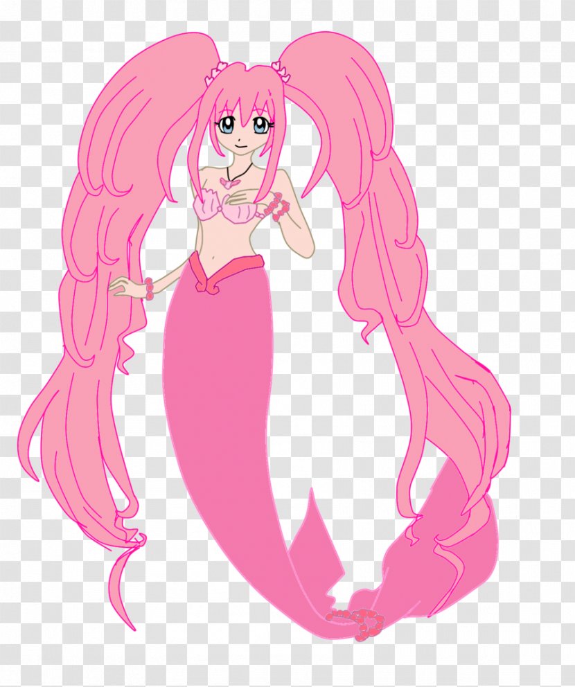Mermaid Melody Pichi Pitch Sara Noel Lucia Nanami - Silhouette Transparent PNG