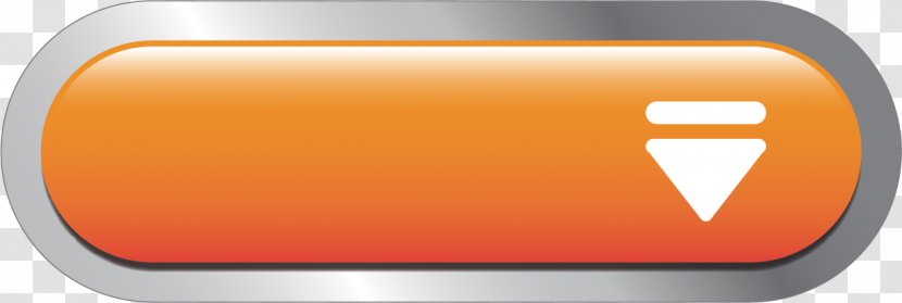 Brand Font - Three-dimensional Vector Orange Toggle Button Transparent PNG