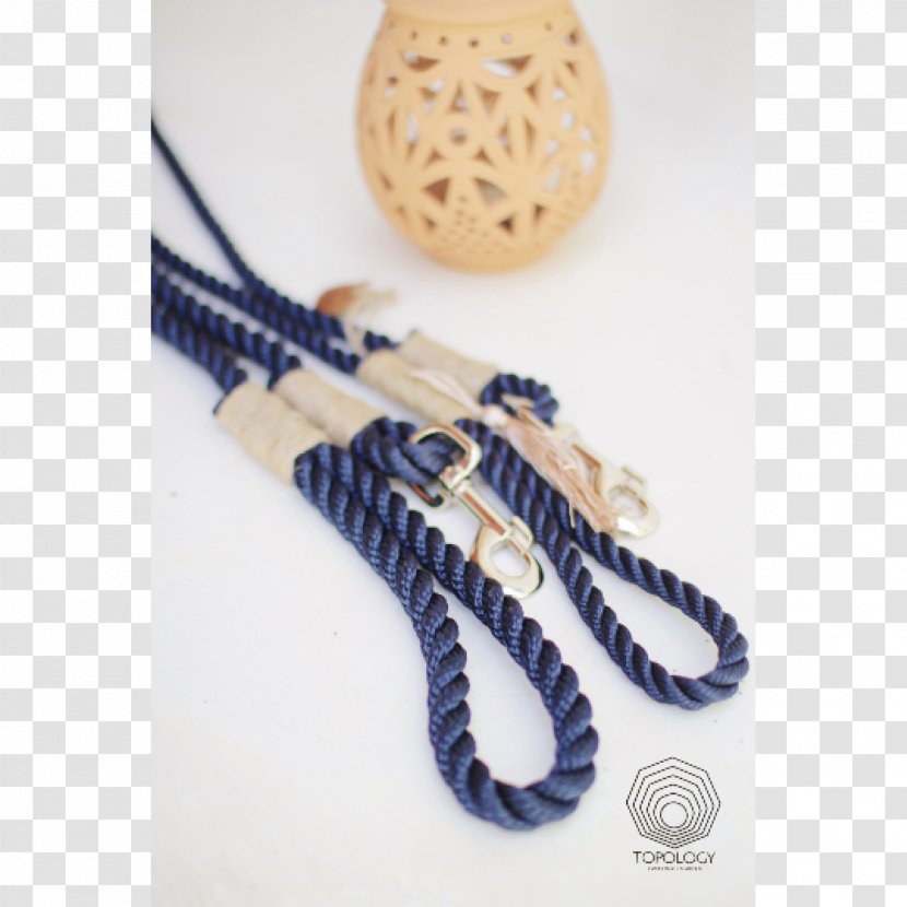 Dog Leash Rope Hemp Blue - Frame Transparent PNG