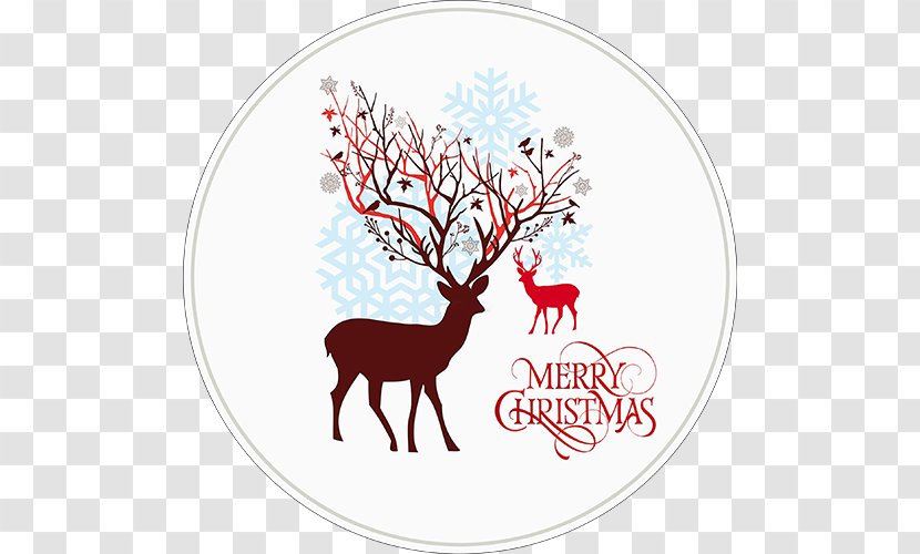 Reindeer Moose Christmas Clip Art - Card - Deer Transparent PNG