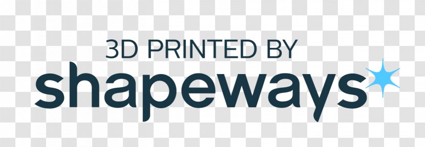 Shapeways 3D Printing Logo Organization - 3d Marketplace Transparent PNG