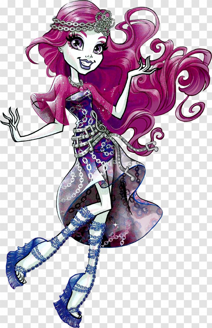 Monster High Ghoul Doll Frankie Stein - Flower - Shop Clipart Transparent PNG