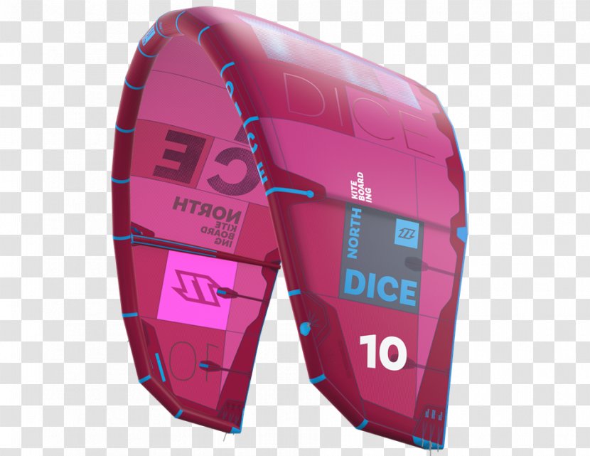 Kitesurfing 2018 North Dice Kiteboarding Kite Spike Textreme 0 - Magenta Transparent PNG