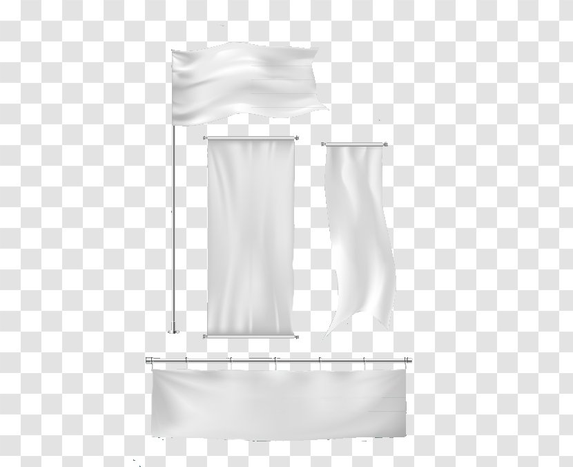 White Flag - Banner - HD Clips Transparent PNG