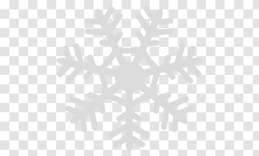 Snowflake Douchegordijn Line Pattern - White Transparent PNG