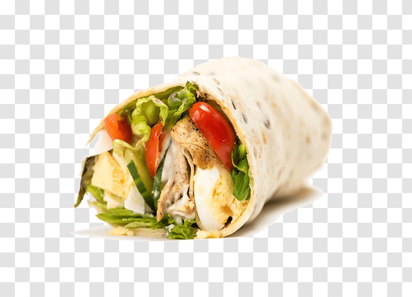 Wrap Gyro Caesar Salad Vegetarian Cuisine Shawarma - Street Food Transparent PNG