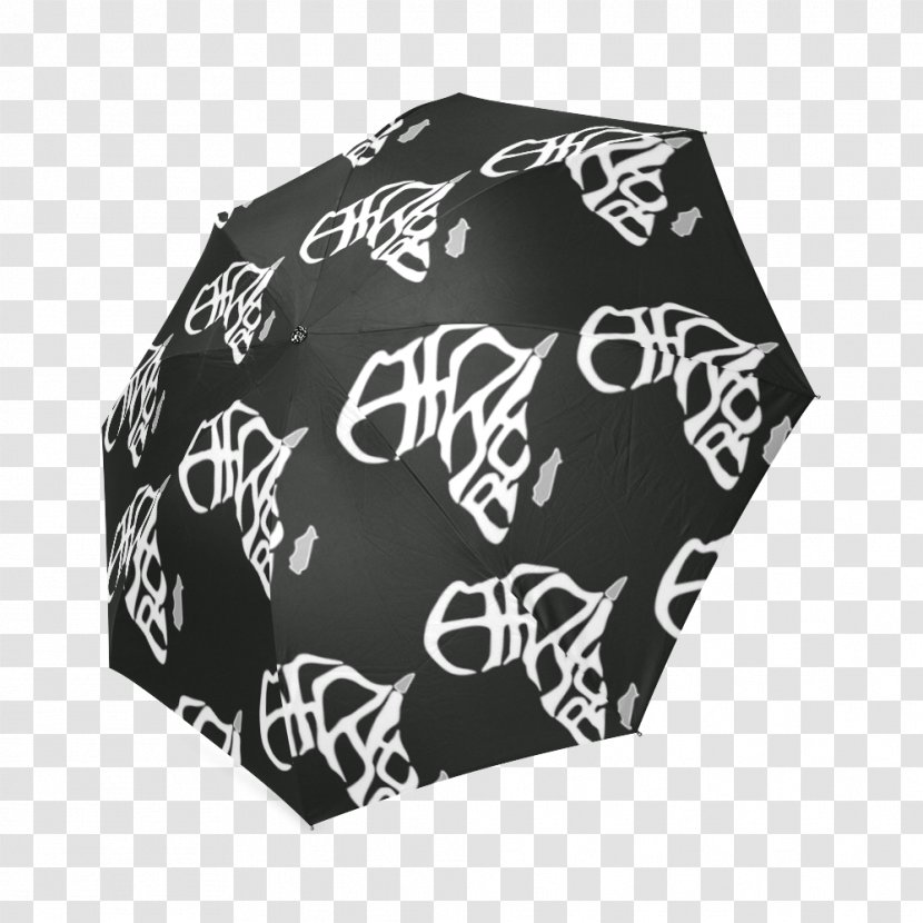 Umbrella Font - White - T Shirt Decorative Pattern Transparent PNG