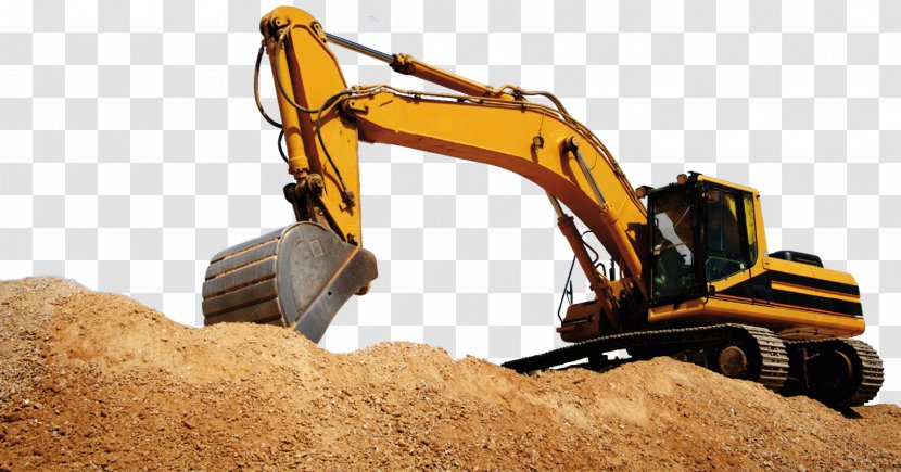 Heavy Machinery Architectural Engineering Excavator Manufacturing Equipment Rental Transparent PNG
