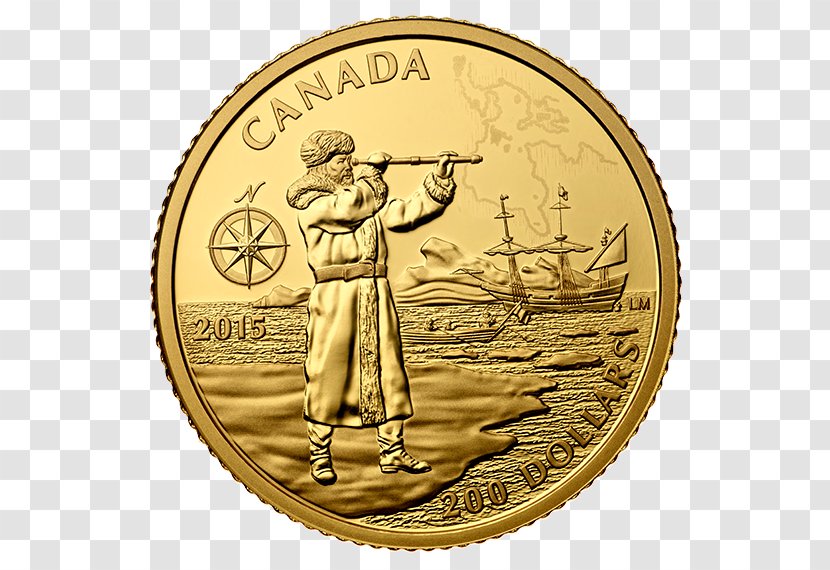 Coin Gold Hudson Bay Exploration Explorer - Hammered Coinage Transparent PNG