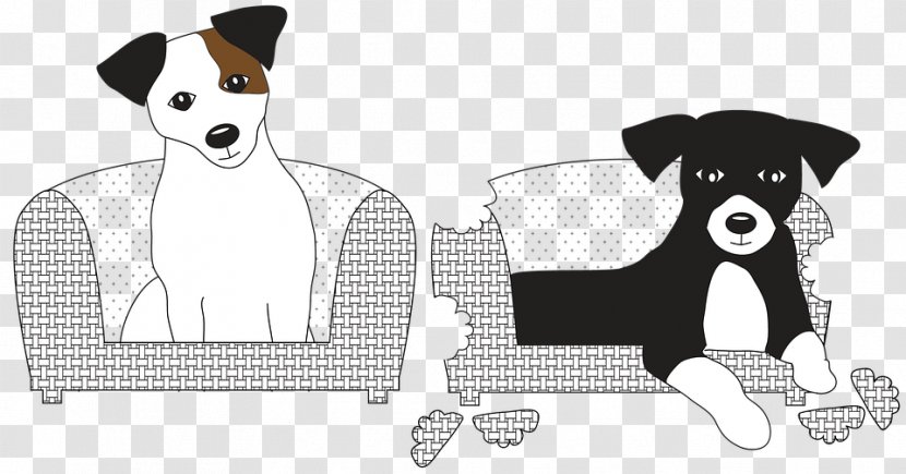 Dog Breed Puppy Jack Russell Terrier Bull Boston - Black And White Transparent PNG