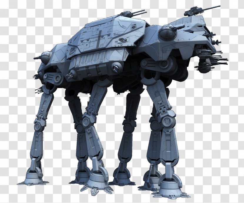 Clone Trooper Wars Star All Terrain Armored Transport Walker - Atst - Colossus Transparent PNG