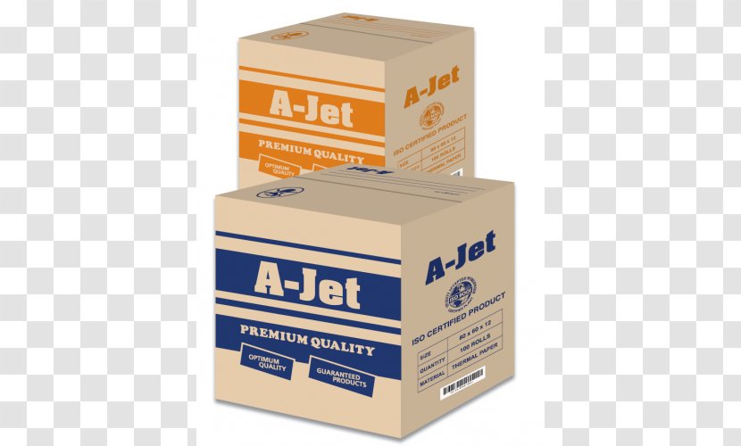 Package Delivery Parcel Brand - Printing Paper Rolls Transparent PNG