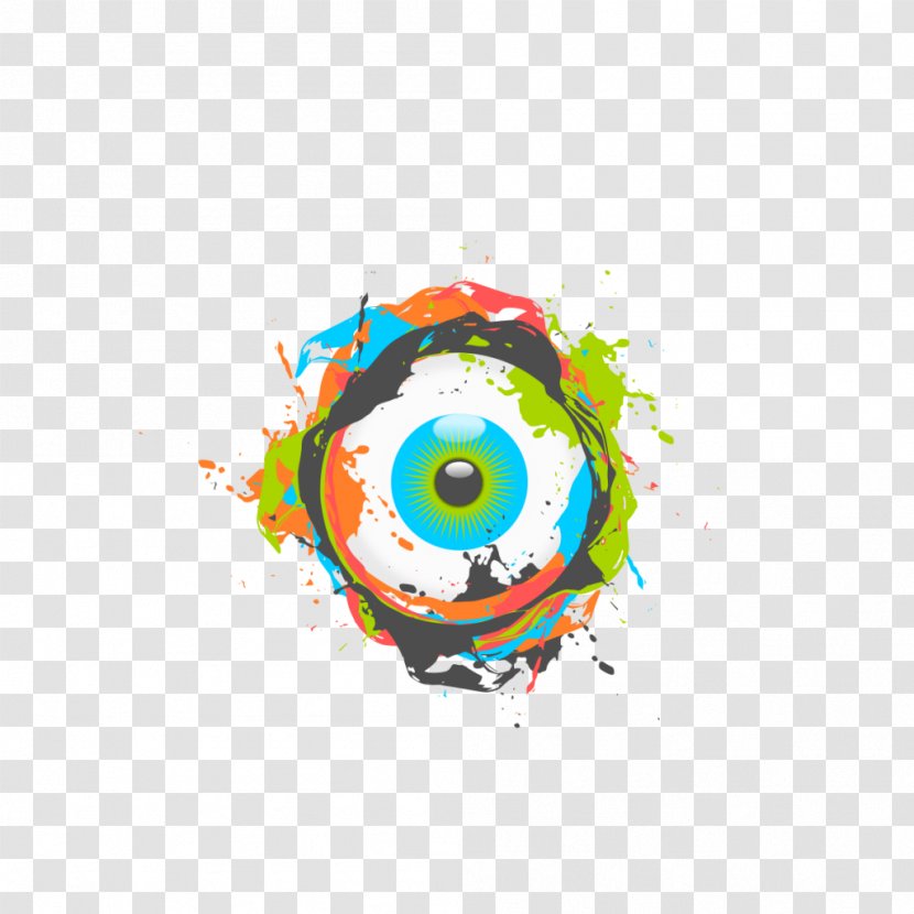 Graphic Design Logo Elements Of Art - Artwork - Eyeball Transparent PNG