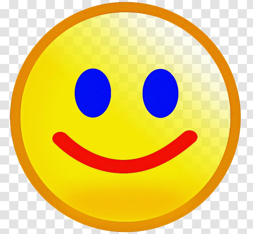 Emoticon - Happy Orange Transparent PNG