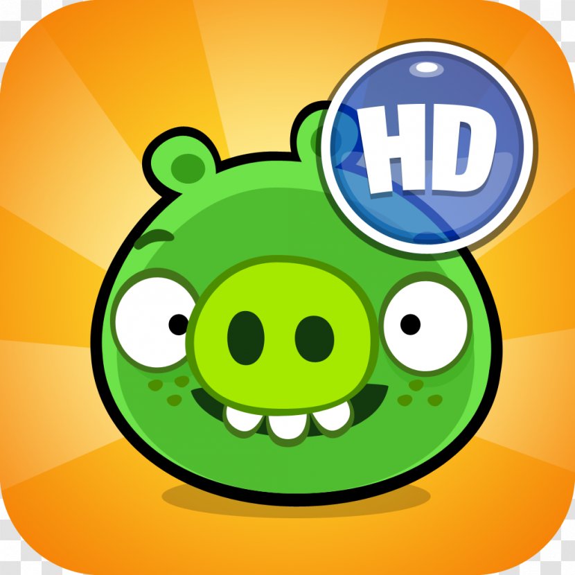 Bad Piggies HD Angry Birds Android Video Game - Food - Pig Transparent PNG