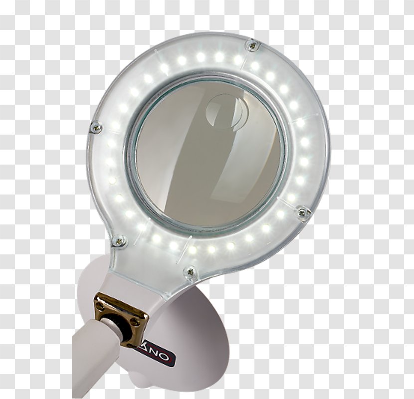 Light Balanced-arm Lamp LED Magnifying Desk Lampe De Bureau - Window - Magnifier Transparent PNG