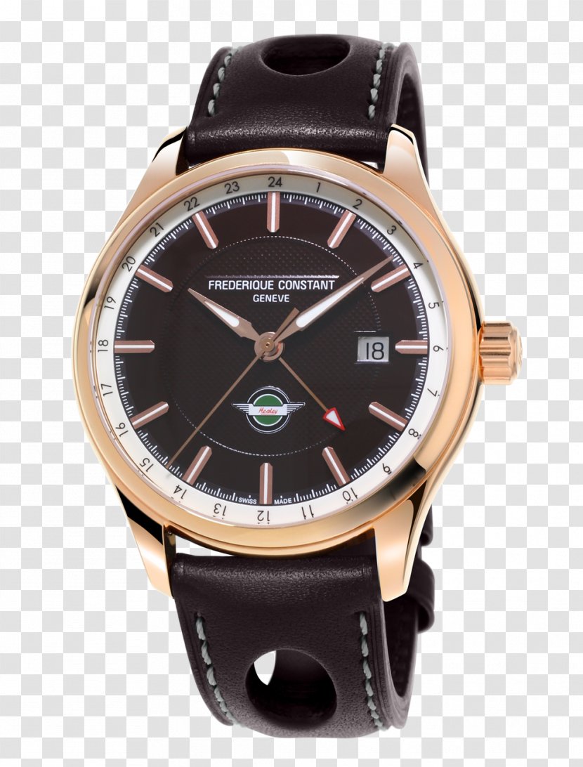 Frédérique Constant Automatic Watch Frederique Men's Classics Auto Moonphase Chronograph - Swiss Made Transparent PNG