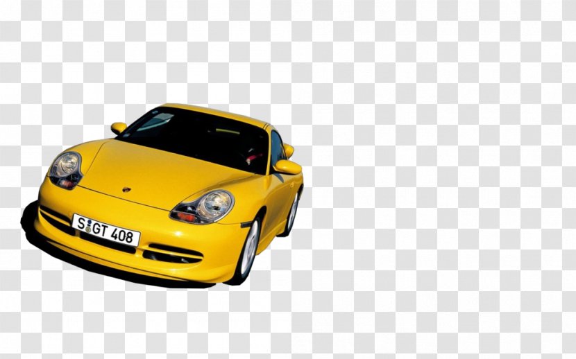 Sports Car 2018 Porsche 911 Transport - Yellow - Transportation Transparent PNG