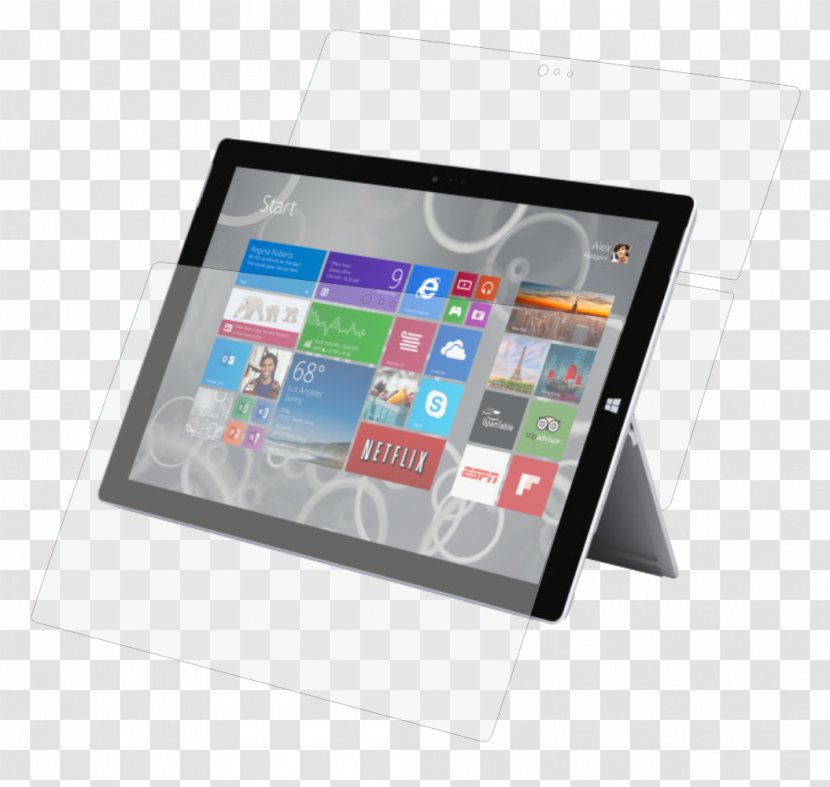 Surface Pro 3 Laptop Intel Atom Transparent PNG