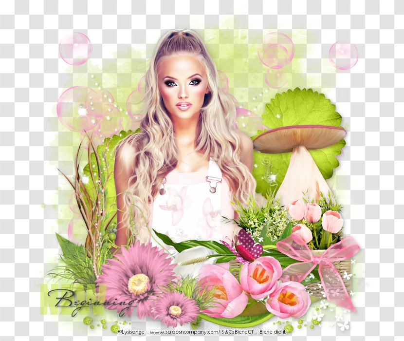 Floral Design Flower Bouquet Long Hair Petal - New Beginning Transparent PNG