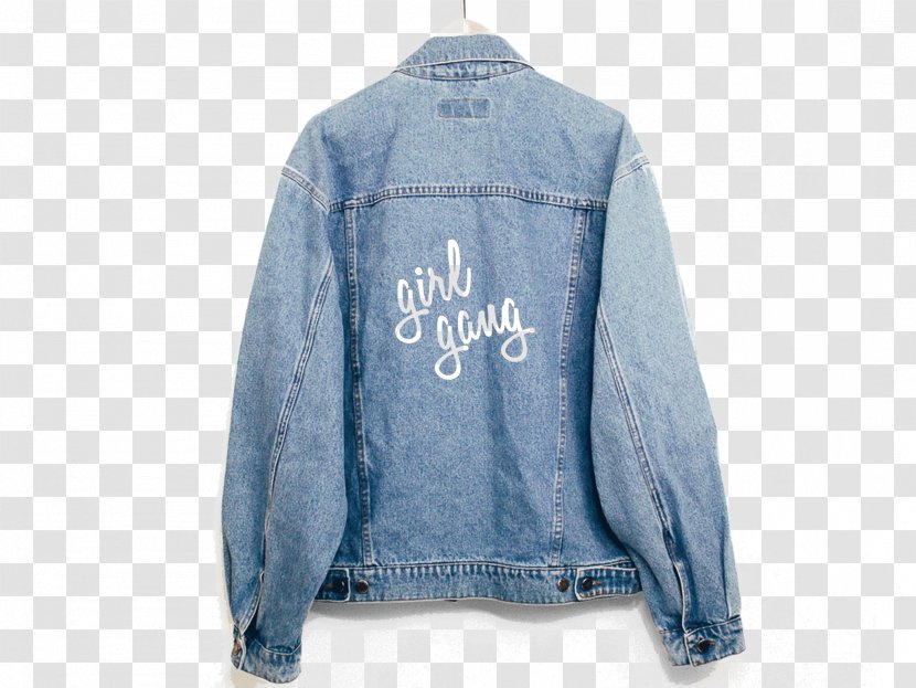 Jean Jacket Jeans Clothing Denim - Coat - Tag Transparent PNG