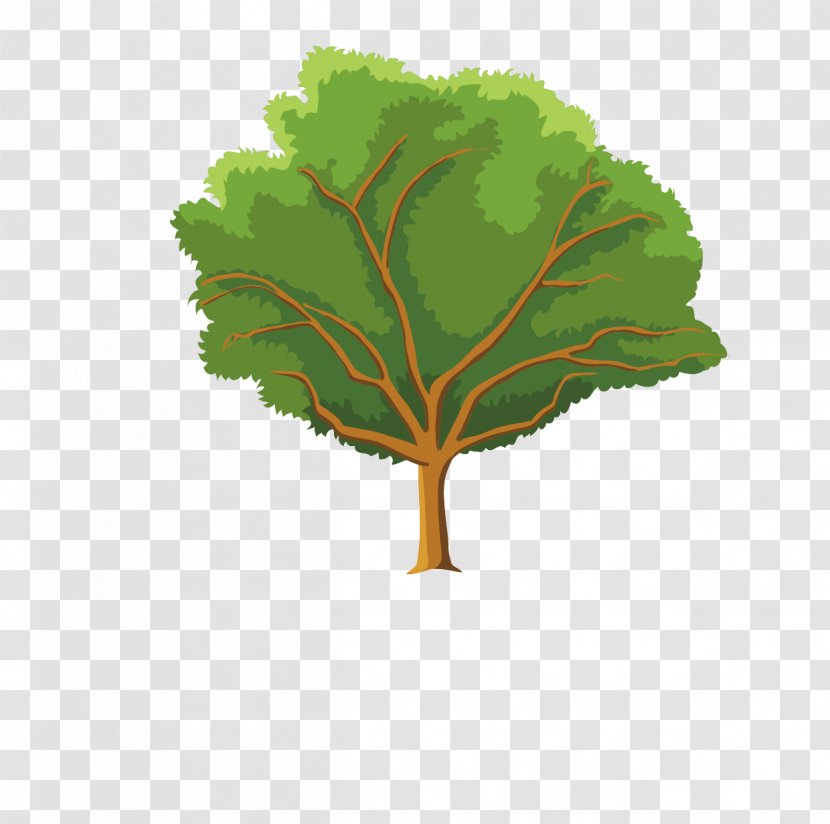 Season Tree Autumn Clip Art - Spring - Vibrant Green Trees Transparent PNG