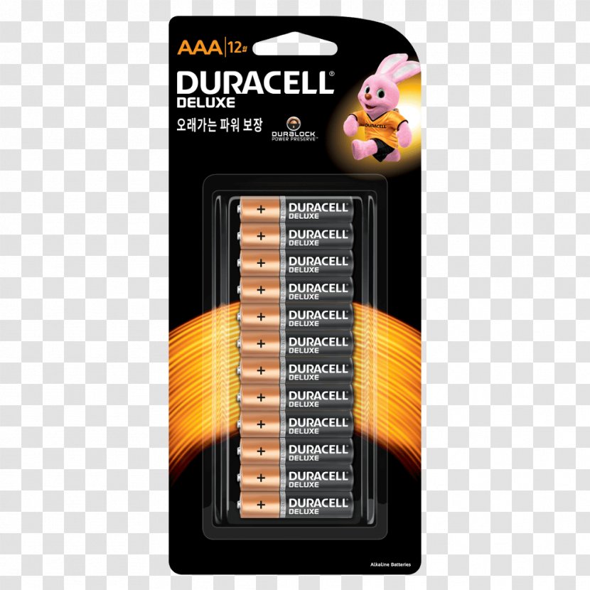 Electric Battery Duracell AAA Dry Cell - Aa - Aaa Transparent PNG