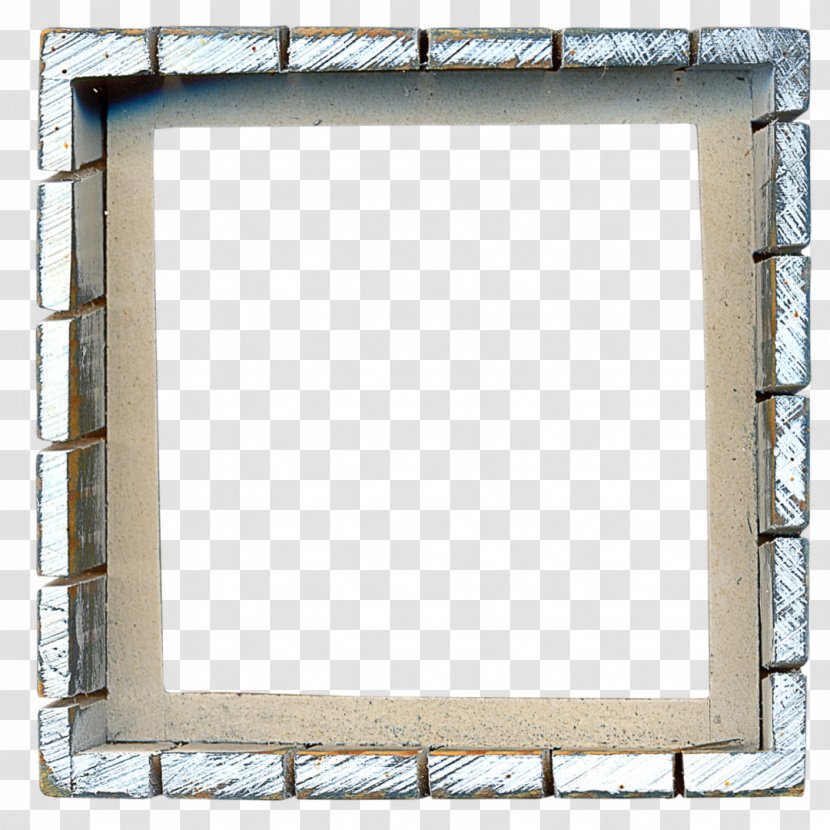 Brick - Picture Frame - Blue Transparent PNG