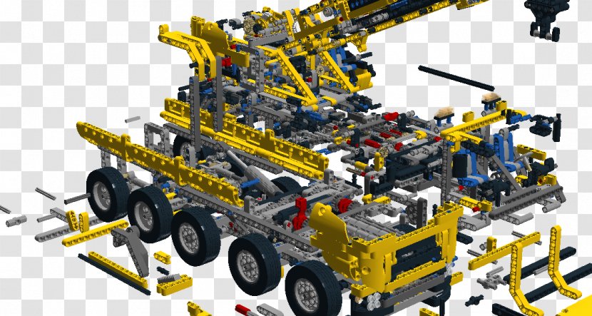 Motor Vehicle LEGO Engineering Machine - Engine Transparent PNG