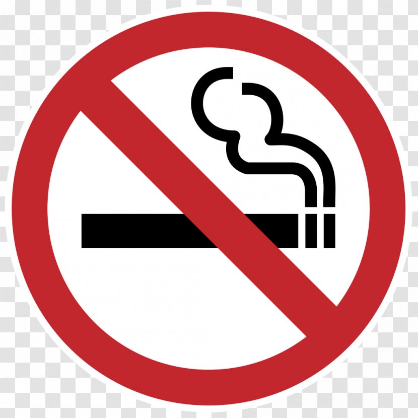 Smoking Ban Sign No Symbol - Addiction - Signs Transparent PNG