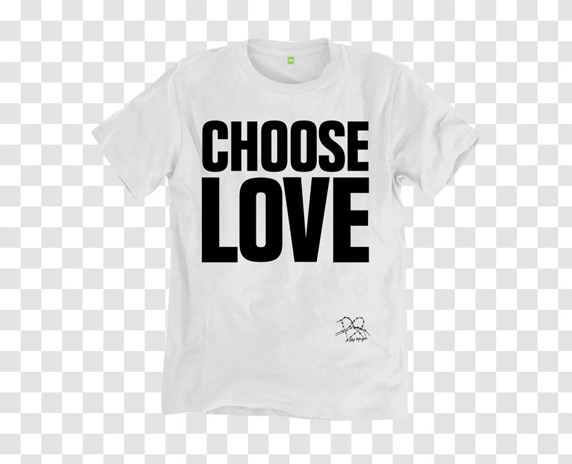 Choose Love - Active Shirt - Help Refugees Shop T-shirt Calais JungleT-shirt Transparent PNG