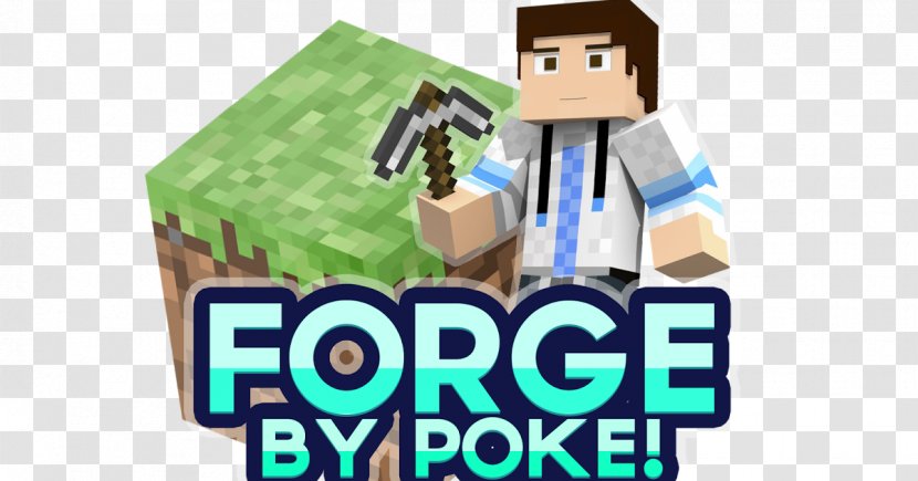 Minecraft Logo Brand Toy Font - Forge Transparent PNG