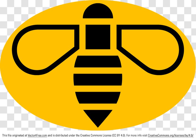 Manchester Bees Dodgeball Club Logo Clip Art - Zazzle - Bee Design Transparent PNG