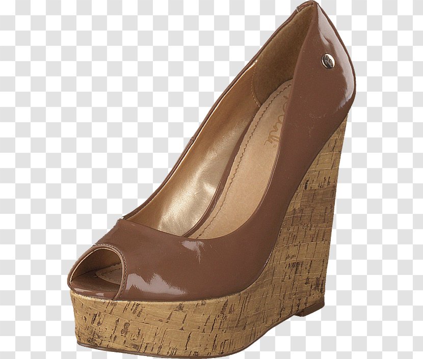 Sandal Shoe Pump - Brown - Blink Transparent PNG
