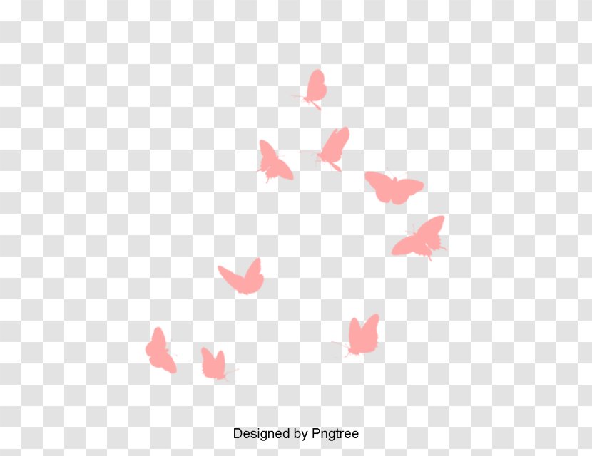 Butterfly Insect Clip Art Decorative Borders Transparent PNG