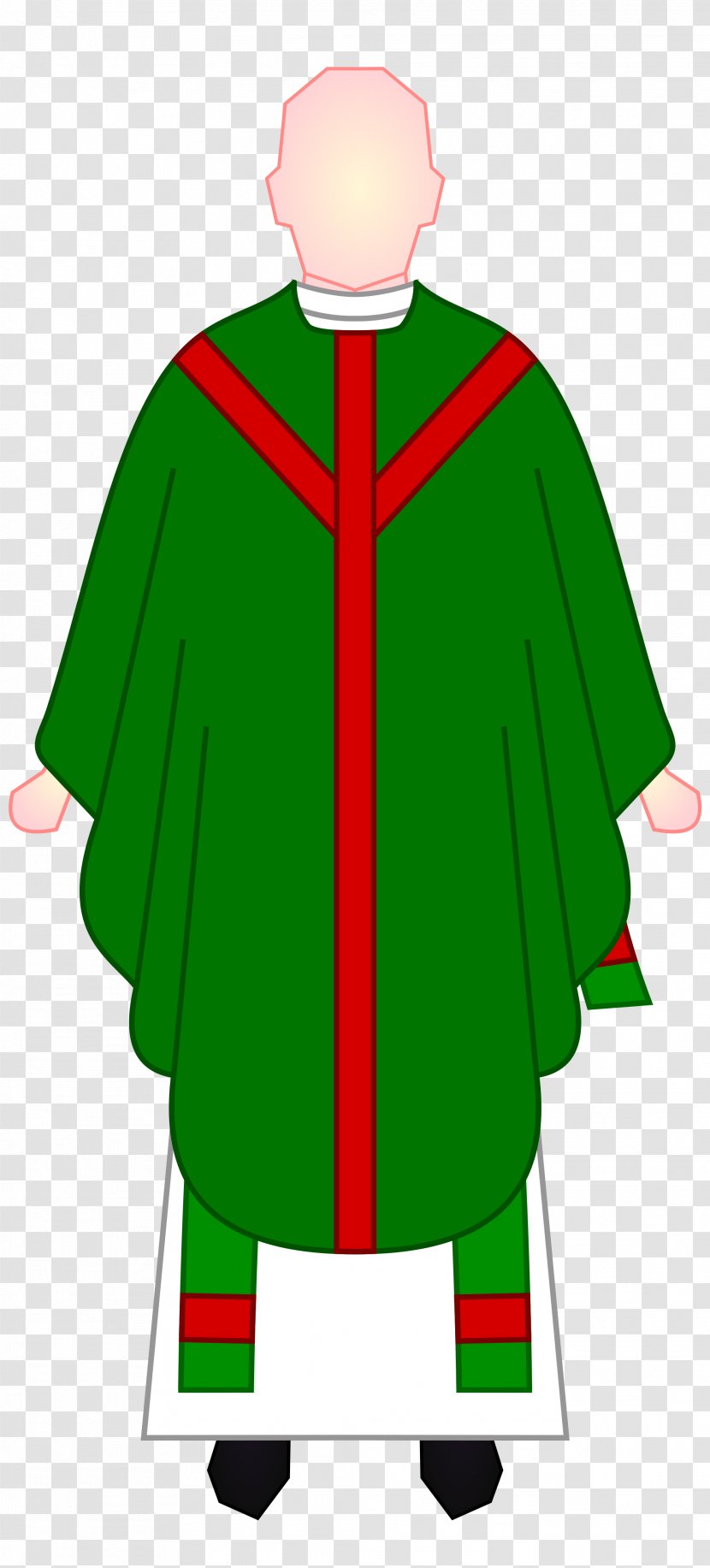 Robe Vestment Priest Chasuble Clip Art - Fictional Character - Mass Transparent PNG