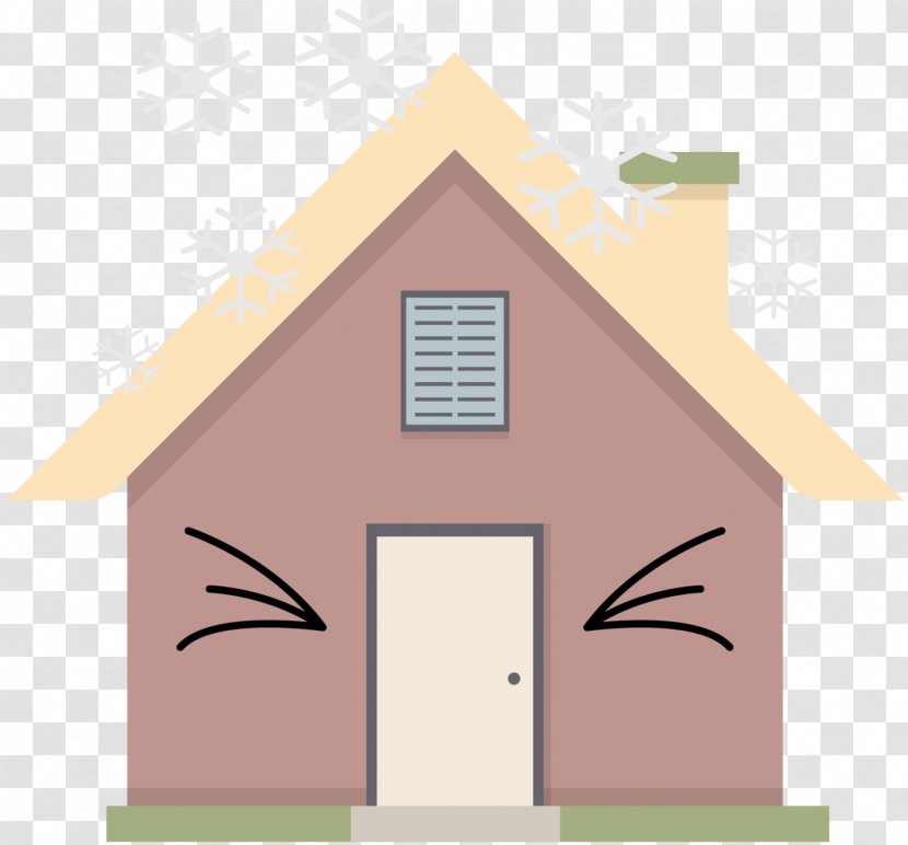 Facade House Angle Line Roof - Room - Art Transparent PNG