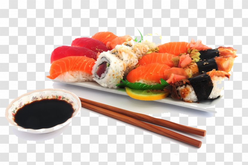 Japanese Cuisine Sushi Template Microsoft PowerPoint Flyer - With Vinegar Transparent PNG