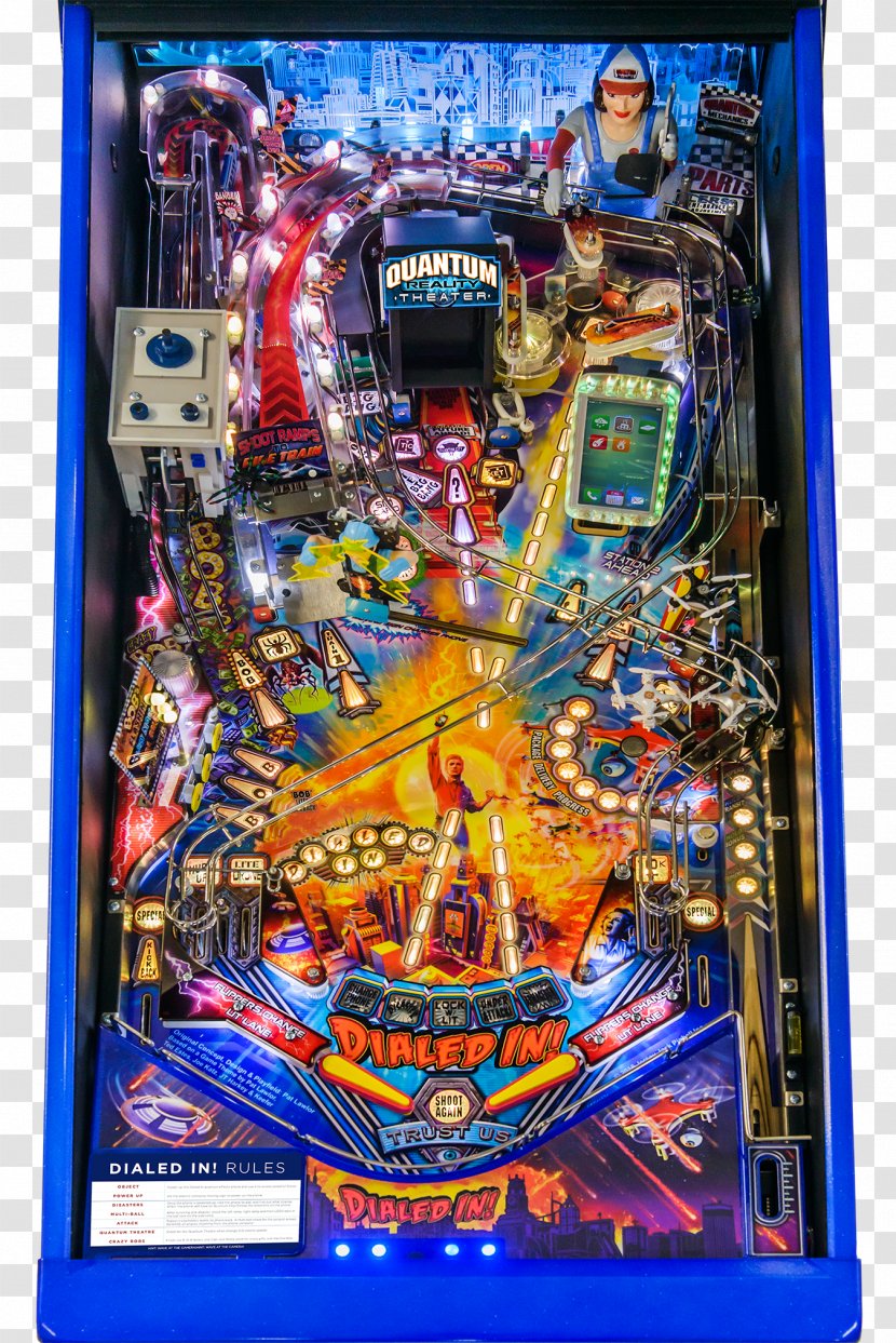 The Pinball Arcade Jersey Jack Game Video - Electronic Device - Stereo Chart Transparent PNG