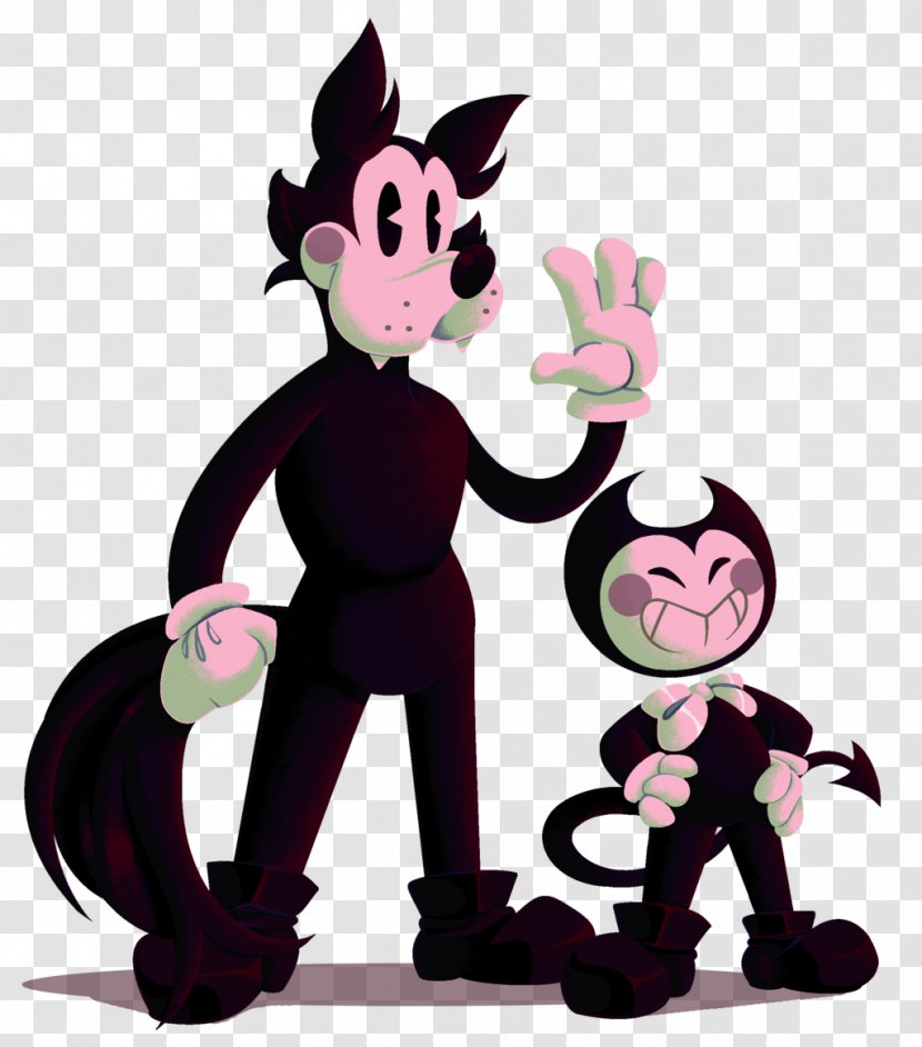 Bendy And The Ink Machine Image Drawing Hello Neighbor - Vertebrate - Fanart Transparent PNG
