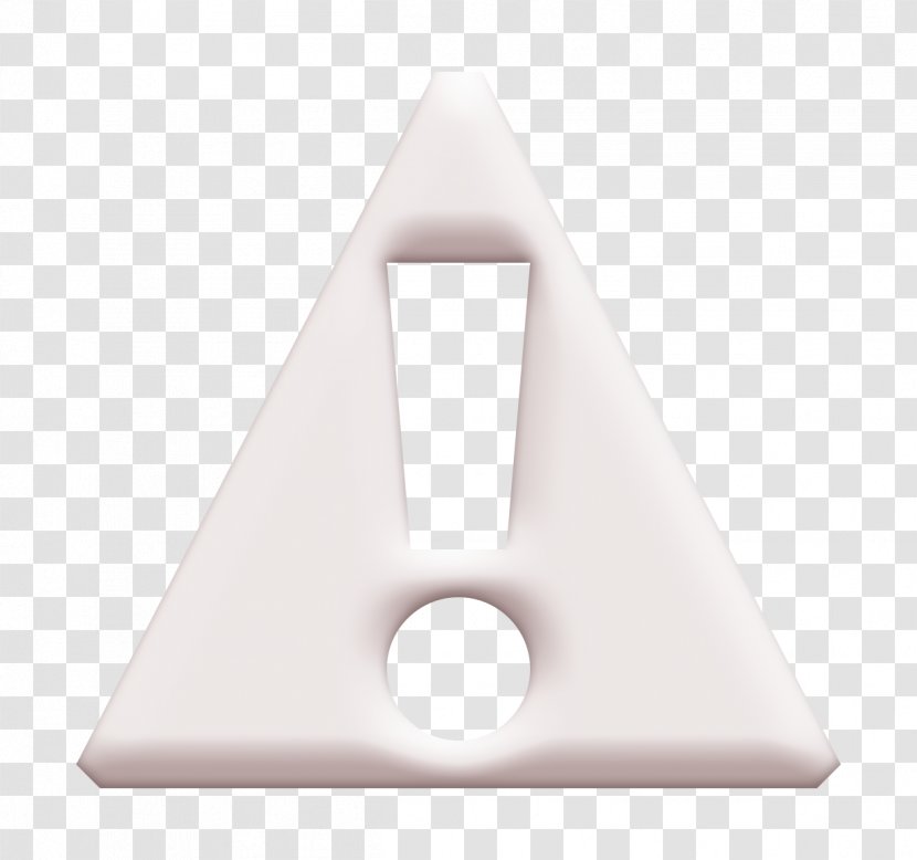 Warning Icon - Sign - Cone Transparent PNG