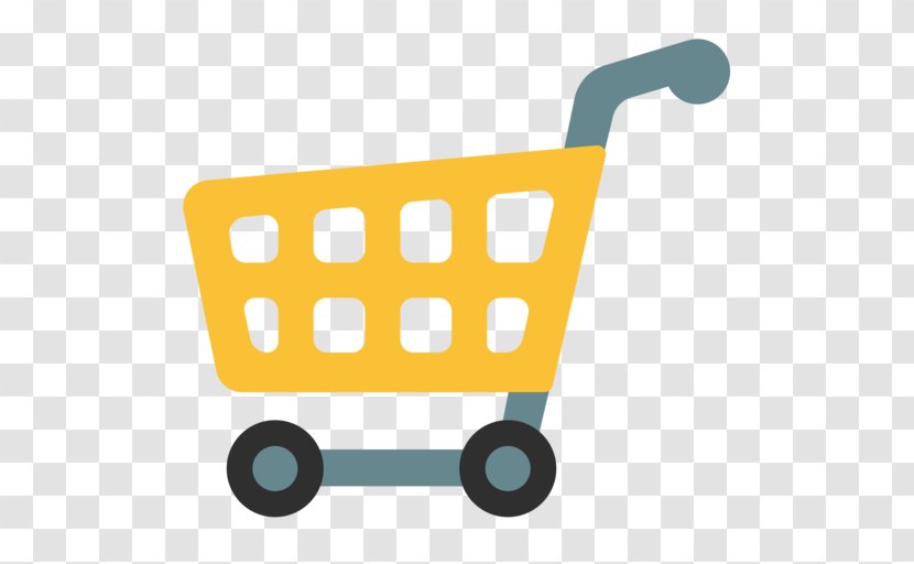 Emoji Shopping Cart Bags & Trolleys - Unicode Transparent PNG