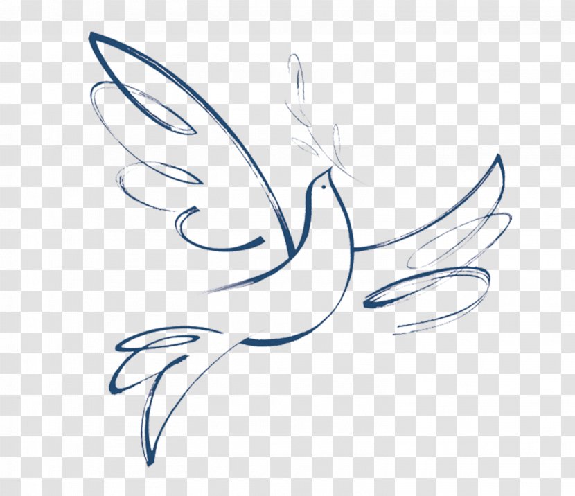Doves As Symbols Holy Spirit Peace Tattoo - Symbol Transparent PNG