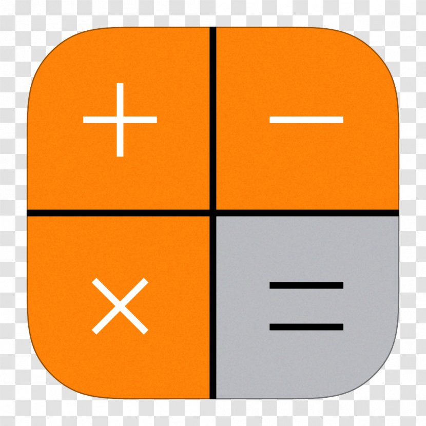 Square Area Text Symbol - Calculator Transparent PNG