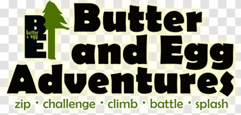 Butter And Egg Adventures Road Location Troy - Text - ZIP LINE Transparent PNG