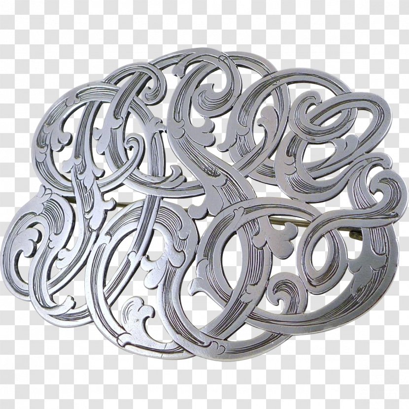 Silver Body Jewellery - Metal - Brooch Transparent PNG