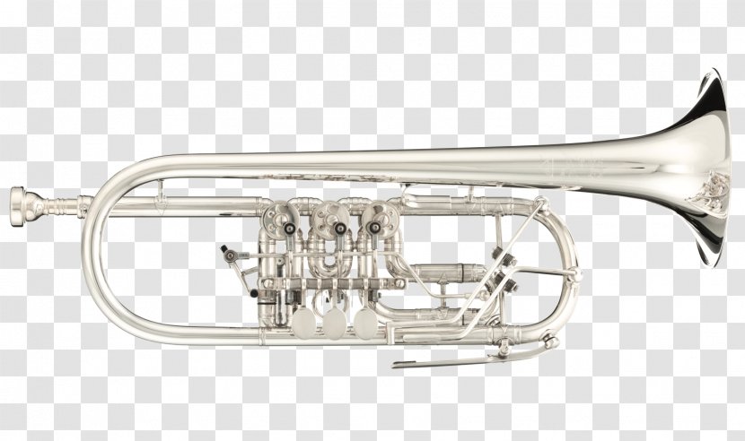 Cornet Flugelhorn Saxhorn Trumpet Mellophone - Cartoon - Trumpets Transparent PNG