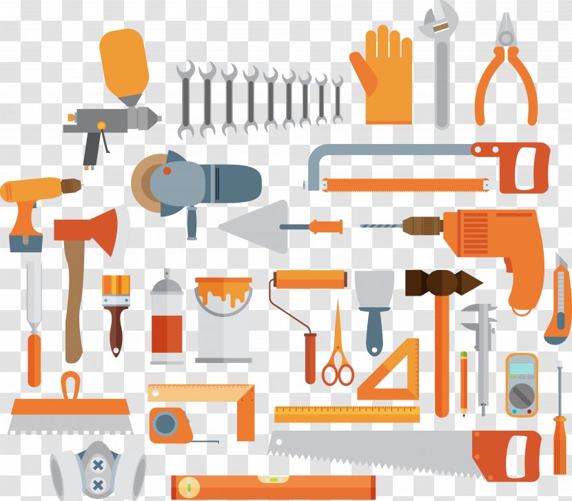 Screwdriver Euclidean Vector Adobe Illustrator - Orange Transparent PNG