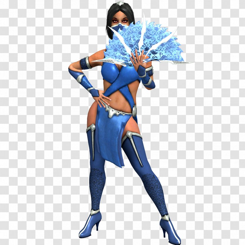 Personagem de traje azul cobalto, kitana, azul, outros, personagem fictício  png