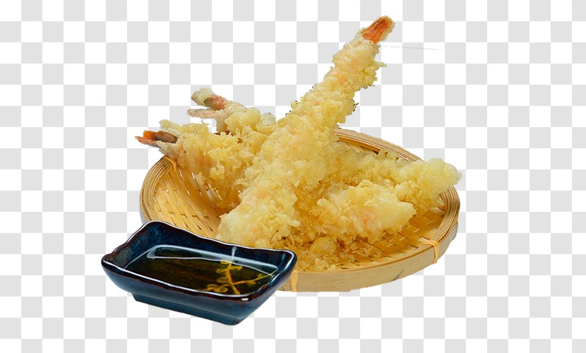 Tempura Fried Shrimp Karaage Sushi Deep Frying - Cuisine Transparent PNG